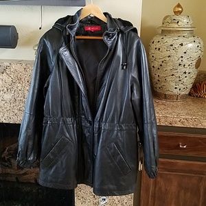 Ann Klein leather Jacket